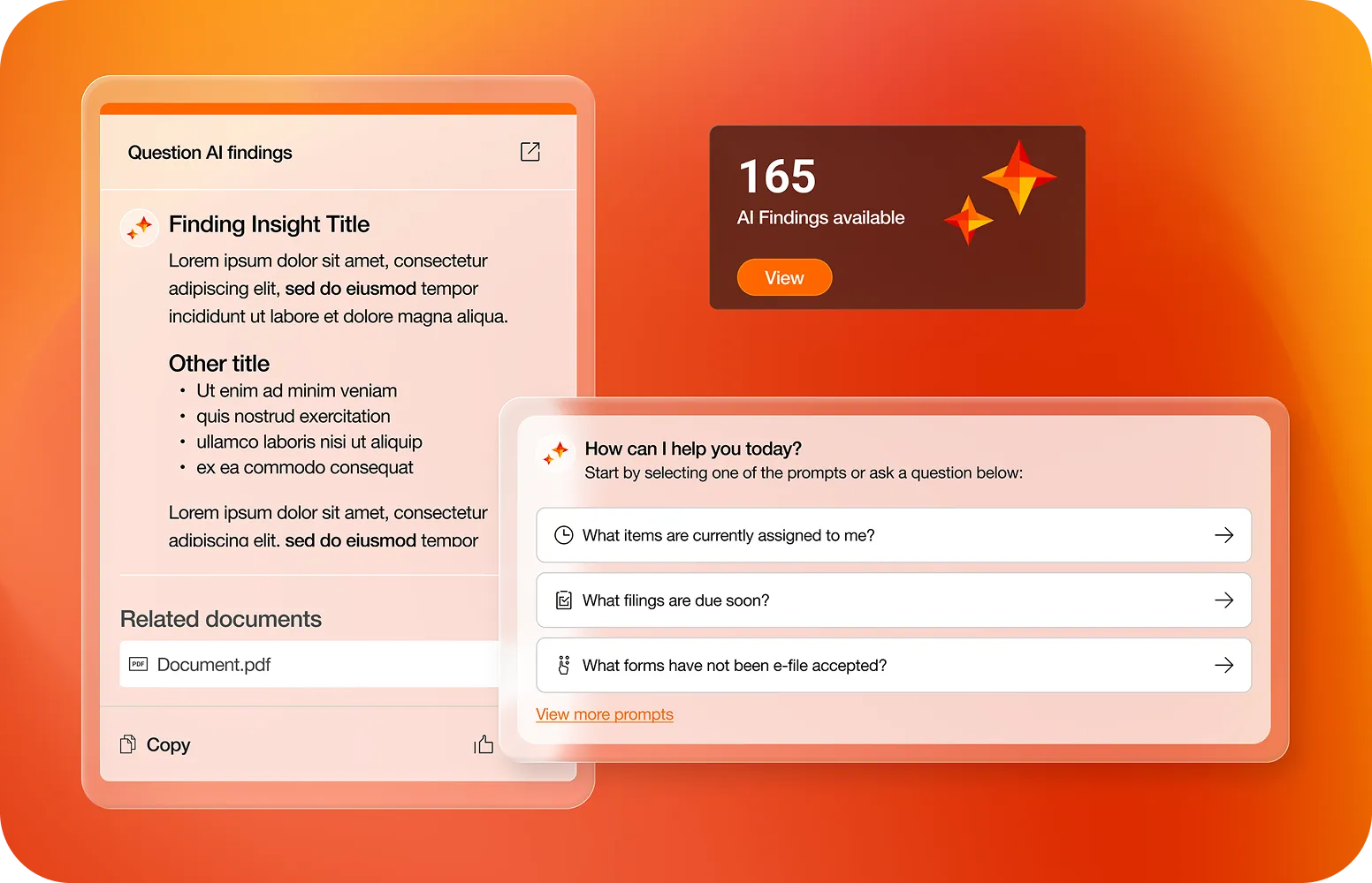 Vista final del producto